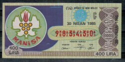 30 Nisan 1985 Piyango Bileti Çeyrek Bilet PYB229 - Gökçekoleksiyon