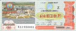 30 Nisan 2004 Piyango Bileti Yarım Bilet PYB6712 - Gökçekoleksiyon