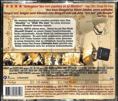 310 Yuma (Russell Crowe) VCD Film (109) VCD20467 - 4