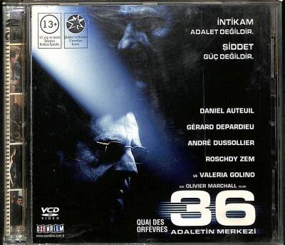 36 Adaletin Merkezi (Daniel Auteuil) VCD Film (107) VCD20450 - 1