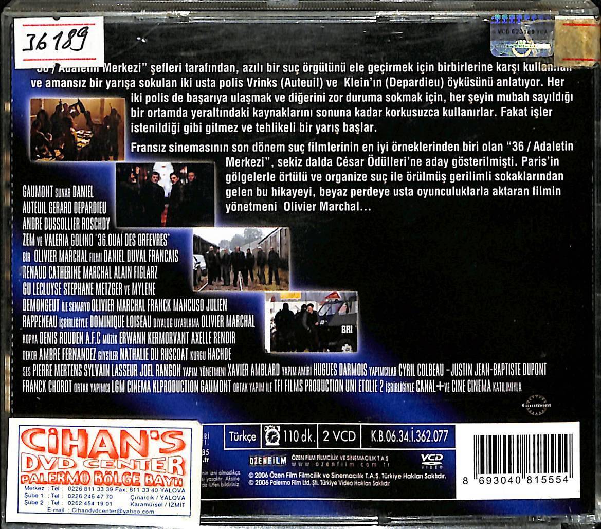 36 Adaletin Merkezi VCD Film VCD14062 - 2