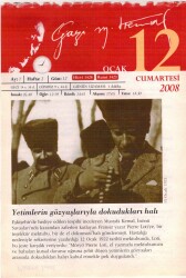 365 Gün Atatürk- 12 Ocak 2008 Takvim Yaprağı EFM(N)5747 - 1
