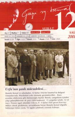 365 Gün Atatürk- 12 Şubat 2008 Takvim Yaprağı EFM(N)5769 - 1
