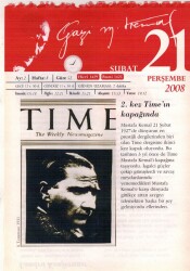 365 Gün Atatürk- 21 Şubat 2008 Takvim Yaprağı EFM(N)5778 - 1