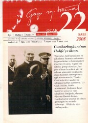 365 Gün Atatürk- 22 Ocak 2008 Takvim Yaprağı EFM(N)5754 - Gökçekoleksiyon