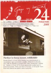 365 Gün Atatürk- 24 Ocak 2008 Takvim Yaprağı EFM(N)5755 - 1