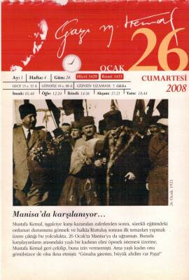 365 Gün Atatürk- 26 Ocak 2008 Takvim Yaprağı EFM(N)5756 - 2
