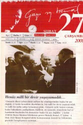 365 Gün Atatürk- 27 Şubat 2008 Takvim Yaprağı EFM(N)5784 - 1