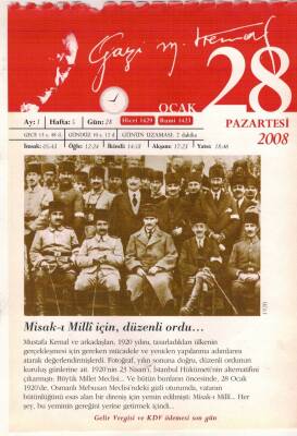 365 Gün Atatürk- 28 Ocak 2008 Takvim Yaprağı EFM(N)5757 - 2