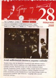 365 Gün Atatürk- 28 Şubat 2008 Takvim Yaprağı EFM(N)5785 - 2