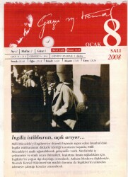 365 Gün Atatürk- 8 Ocak 2008 Takvim Yaprağı EFM(N)5744 - 3