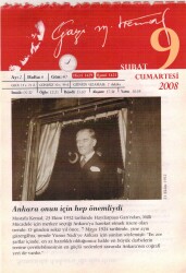 365 Gün Atatürk- 9 Şubat 2008 Takvim Yaprağı EFM(N)5766 - 3