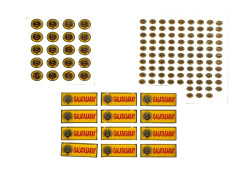 3'lü Süper Lig Takımı Sticker Lot AKS1714 - Gökçekoleksiyon