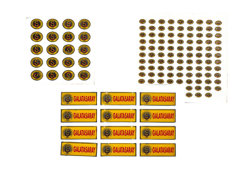 3'lü Süper Lig Takımı Sticker Lot AKS1714 - 1