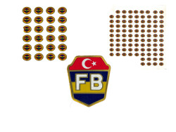 3'lü Süper Lig Takımı Sticker Lot AKS1715 - Gökçekoleksiyon