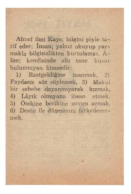4 Mayıs 1948 Takvim Yaprağı EFM894 - 2