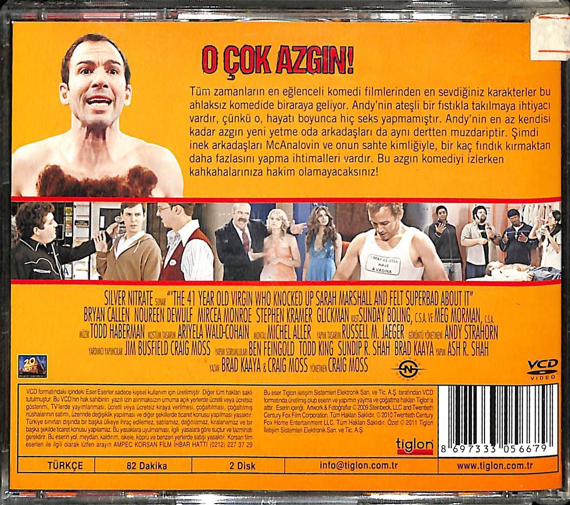 41 Yıllık Bekar Kaza Kurşunu İle Sarah Marshall a Vuruldu Ve Bu Konuda Çok Fena Hissediyor VCD Film VCD14135 - 2