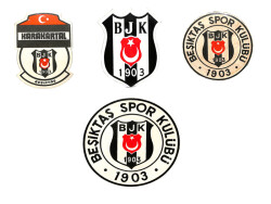 4'lü Süper Lig Takımı Sticker Lot AKS1713 - Gökçekoleksiyon