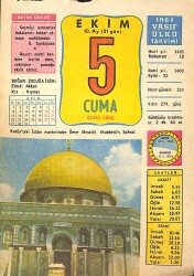 5 Ekim 1984 Takvim Yaprağı - Doğum Günü Hediyesi EFMN14832 - Gökçekoleksiyon