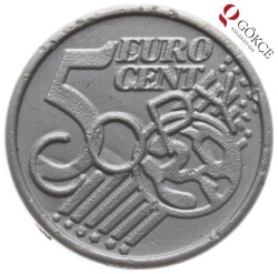5 Euro Cent Copy Plastik Jeton JTF298 - 2