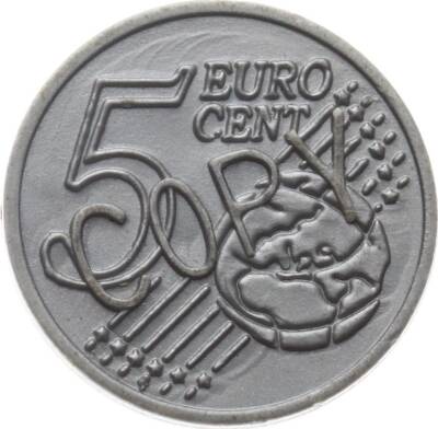 5 Euro Cent Copy Plastik Jeton JTF673 - 1
