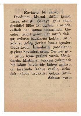 5 Haziran 1948 Takvim Yaprağı EFM883 - 2