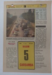 5 Kasım 1980 Takvim Yaprağı - Doğum Günü Hediyesi EFM(N)7102 - Gökçekoleksiyon