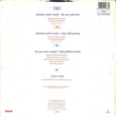 5 Star – Whenever Youre Ready (The New York Mix) 1987 UK LP (109) PLK17430 - 2