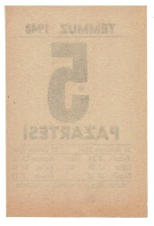 5 Temmuz 1948 Takvim Yaprağı EFM873 - 2