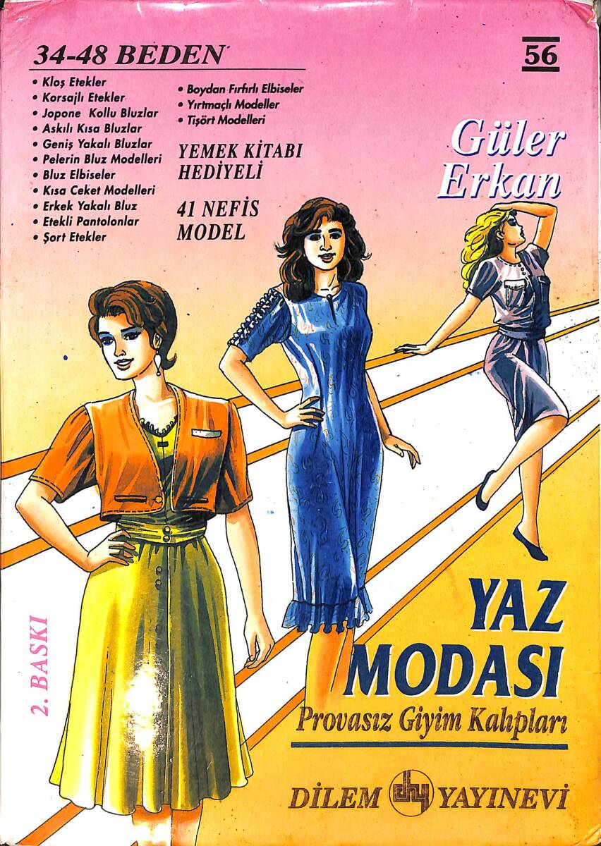 56 Yaz Modası Giyim Kalıpları (Güler Erkan) NDR101286 - 3