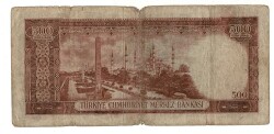 5.Emisyon 3. Tertip 500 Türk Lirası Seri S 74 TEMİZ TCK9458 - 2