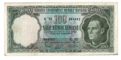 5.Emisyon 5. Tertip 100 Türk Lirası Seri C52 NATURAL/ÇT TCK9430 - 1