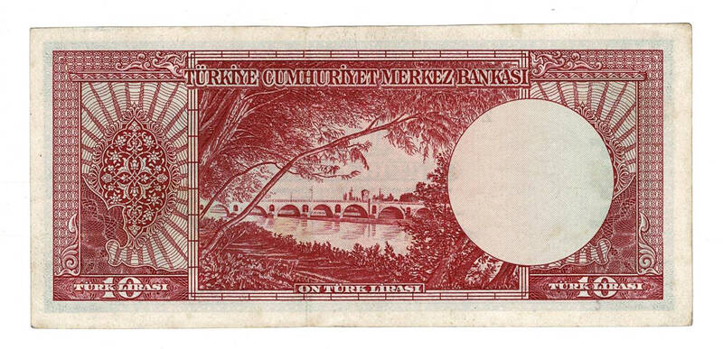 5.Emisyon 5.Tertip 10 Türk Lirası Seri Z43 ÇÇT+ TCK10046 - 2