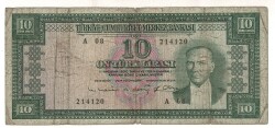 5.Emisyon 6. Tertip 10 Türk Lirası Seri A08 Haliyle TCK9379 - 1