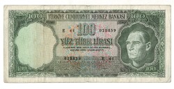 5.Emisyon 6. Tertip 100 Türk Lirası E 41 ÇT TCK9433 - 1