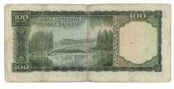 5.Emisyon 6. Tertip 100 Türk Lirası Seri G 15 TEMİZ TCK9445 - 2