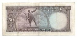 5.Emisyon 6. Tertip 50 Türk Seri M57 NATURAL/ÇT TCK9404 - 2