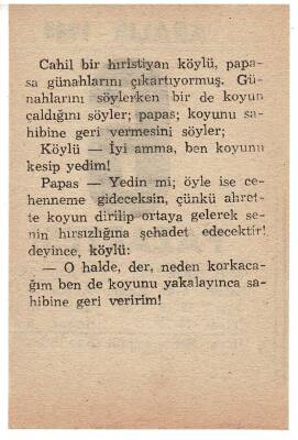 6 Aralık 1948 Takvim Yaprağı EFM822 - 2