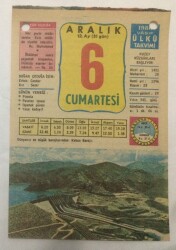 6 Aralık 1980 Takvim Yaprağı -Doğum Günü Hediyesi EFM(N)6470 - Gökçekoleksiyon