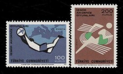 6 Ekim 1971 İzmir Akdeniz Oyunları PPT2031 - Gökçekoleksiyon