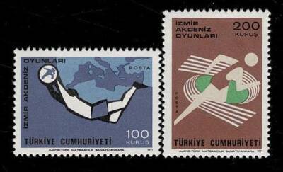 6 Ekim 1971 İzmir Akdeniz Oyunları PPT2031 - 1