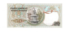 6. Emisyon 1. Tertip 50 Türk Lirası Seri A16 ÇİL - TCK9902 - 2