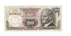 6. Emisyon 1. Tertip 50 Türk Lirası Seri C65 ÇİL - TCK9904 - 1
