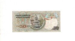 6. Emisyon 1. Tertip 50 Türk Lirası Seri E45 ÇİL - TCK9908 - 1