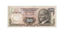 6. Emisyon 1. Tertip 50 Türk Lirası Seri F09 ÇT - TCK9906 - 1