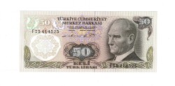 6. Emisyon 1. Tertip 50 Türk Lirası Seri F75 ÇİL - TCK9903 - 1