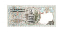 6. Emisyon 1. Tertip 50 Türk Lirası Seri F75 ÇİL - TCK9903 - 2