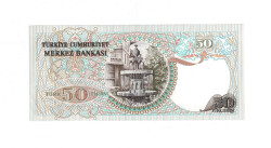 6. Emisyon 2.Tertip 50 Türk Lirası Seri I38 ÇİL TCK9957 - 2