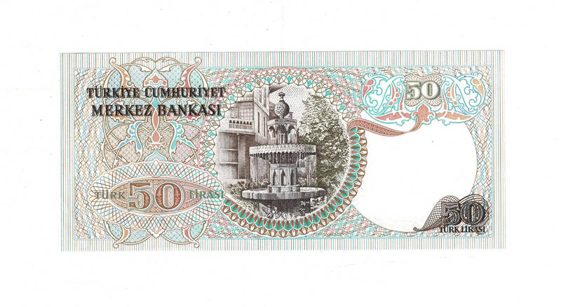 6. Emisyon 2.Tertip 50 Türk Lirası Seri I38 ÇİL TCK9957 - 2