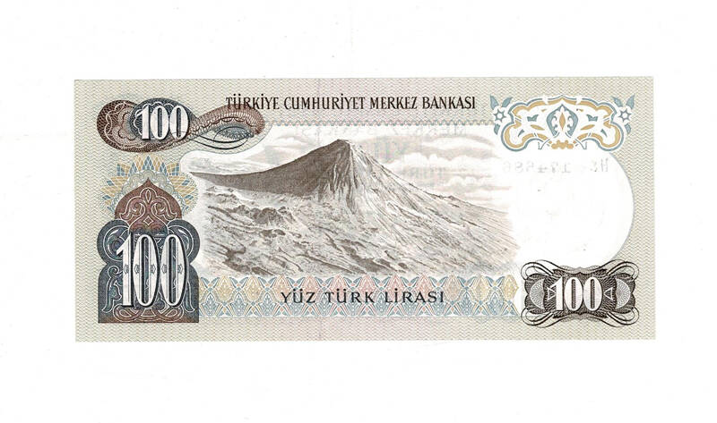 6. Emisyon 2.Tertip 100 Türk Lirası Seri H86 ÇİL TCK9946 - 2
